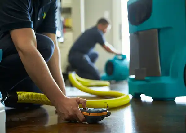 water damage restoration service Ennis